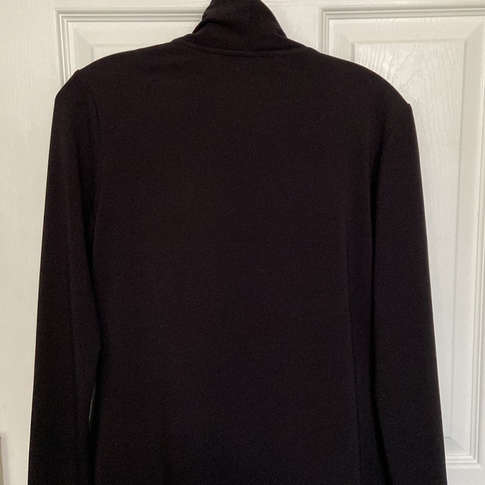 *White House Black Market Open Front Flyaway Cardigan Jacket w/Thumbhole Sleeves - Picture 10 of 11